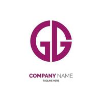 G logo design template vector