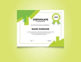 Free Vector Certificate Design