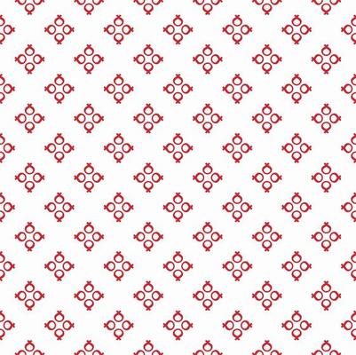 Red and white color seamless pattern texture and template. Multicolored. Colorful ornamental graphic design.