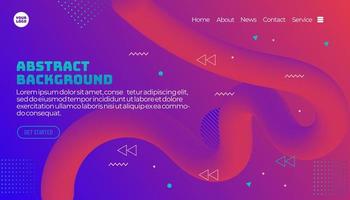 abstract liquid concept. 3d flow shape creative design set. Dynamic liquid color wave backgrounds. Templates set for brochures, posters, banners, flyers and cards. Vector illustration