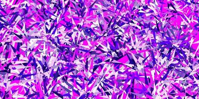 Light purple vector background with polygonal forms.