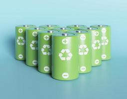 Reciclar baterías 3d