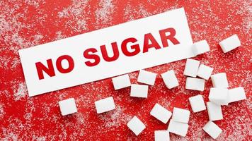 mensaje deja de comer azúcar