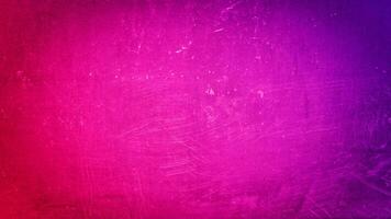 Grunge detailed texture purple gradation background with scratches. photo