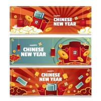 Chinese New Year Red Pocket Banner vector