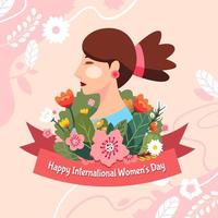 International Women Day Background vector