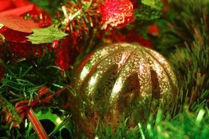 Christmas Bauble and Tinsel