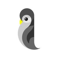 pingüino animal logo icono símbolo vector diseño gráfico