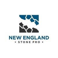 natural stone industry logo vector