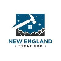 natural stone industry logo vector