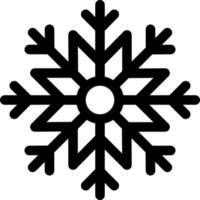 simple snowflake vector icon, editable, 48 pixel