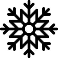 simple snowflake vector icon, editable, 48 pixel