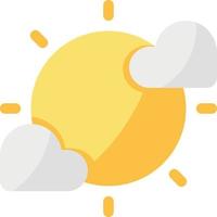 simple sunny vector icon, editable, 48 pixel