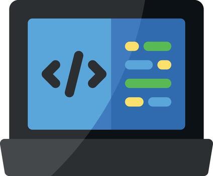 simple coding vector icon, editable, 48 pixel