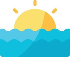 simple sunrise vector icon, editable, 48 pixel