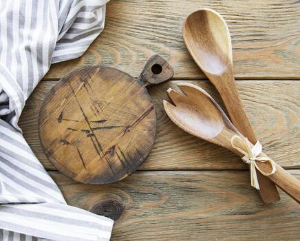 utensilios de cocina antiguos foto