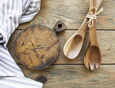 utensilios de cocina antiguos foto