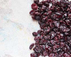 Sweet dried cherries photo