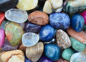 gem stones pattern photo