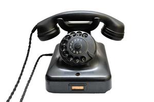 Retro Phone isolated photo