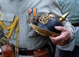 casco de la primera guerra mundial foto