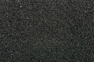 black sesame seeds texture photo