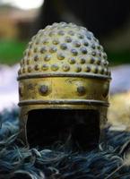 Dacian metal helmet photo