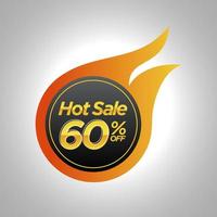 Hot Sale Promotion banner vector