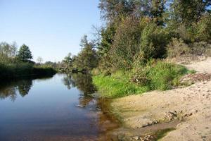 summer river landscape photo