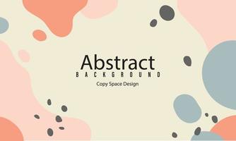 Abstract background in multiple colors with copy space vector