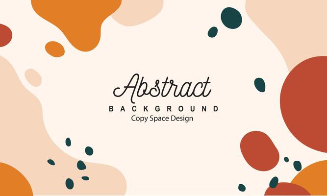 Abstract background in multiple colors with copy space