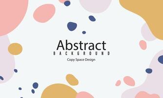 Abstract background in multiple colors with copy space vector