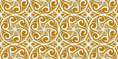 unique golden ethnic background vector