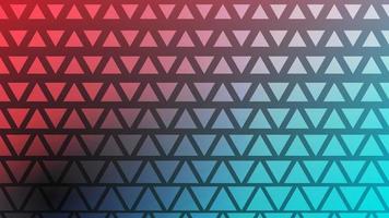 Colorful halftone triangle geometric background. Modern abstract gradient card. Business poster. vector