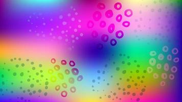 Colorful blurred background with spots, circles. Modern abstract gradient card. Business poster. vector
