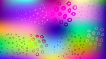 Colorful blurred background with spots, circles. Modern abstract gradient card. Business poster. vector