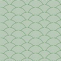 green japanese style seamless traditional pattern circles ornate for your design vector