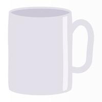 taza de utensilio de cerámica vector