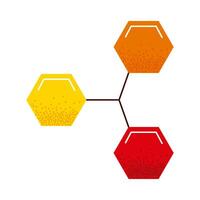 partícula de adn molecular vector