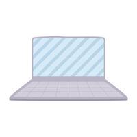 laptop computer device vector