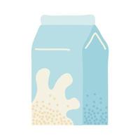 milk box drink vector