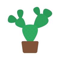 cactus mexicano planta icono aislado vector