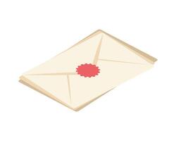 retro envelope mail vector