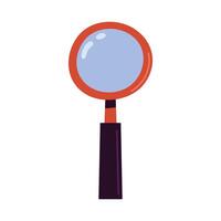 magnifying glass tool vector