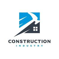 Home building logo design vector