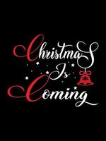 Merry Christmas lettering typography quote. Christmas t-shirt design. Christmas merchandise designs vector