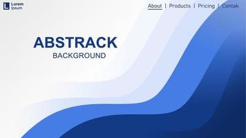 Asbtract background website Landing Page .Template for websites vector