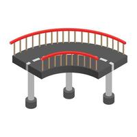 Trendy Bridge Concepts vector