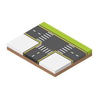 City Roads Concepts vector