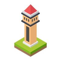 Trendy Tower Concepts vector